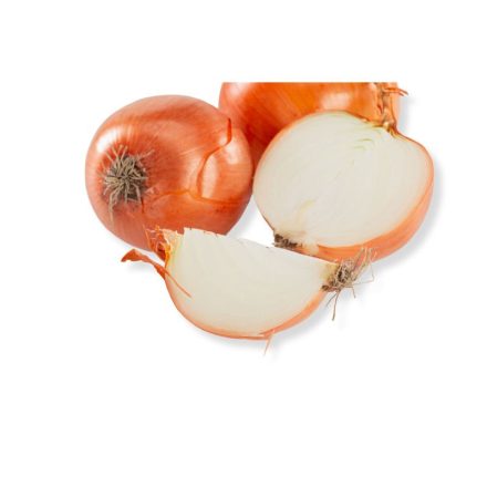 Zwiebel ganz